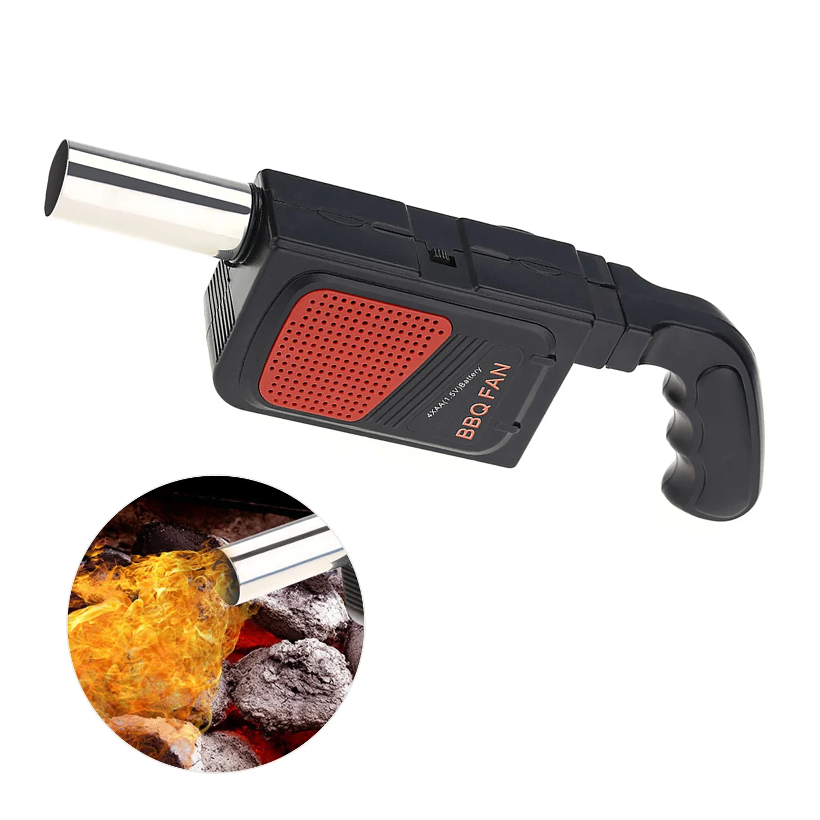 Kipas BBQ Elektrik Genggam Por - Camping Cooking Portable ulasan dan harga