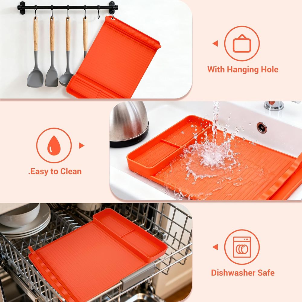 Alas Panggangan Silikon Tahan  - Camping Cooking Area ulasan dan harga