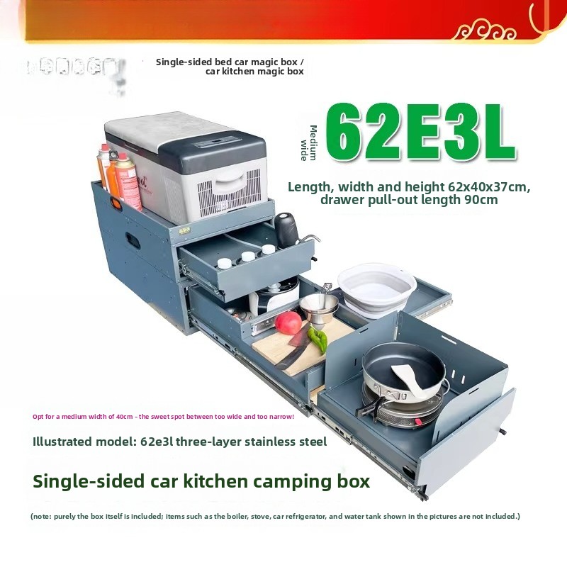 Kotak Dapur & Penyimpanan Port - Camping Cooking Portable ulasan dan harga