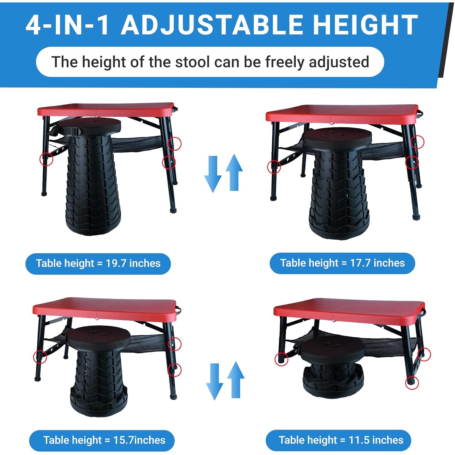 Set Meja & Bangku Lipat Dapat  - Camping Cooking Table Foldable ulasan dan harga